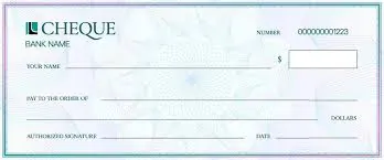Cheque